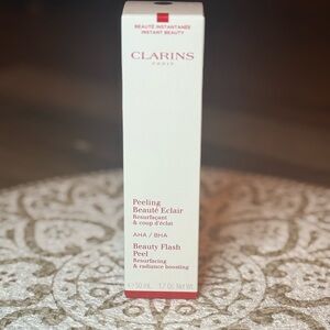 Clarins Beauty Flash Peel – AHA/BHA Resurfacing Treatment – 50 ml – NEW